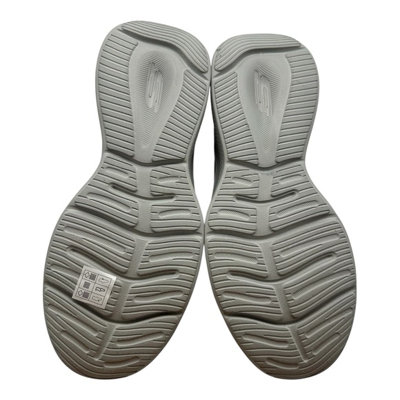 Skechers Running Shoes Men's Size‎ 10.5 Charcoal Grey Lace Up Sneakers 255149R - Picture 9 of 9